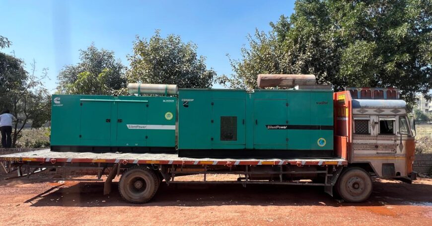 Diesel Generator set on rent in Delhi-NCR