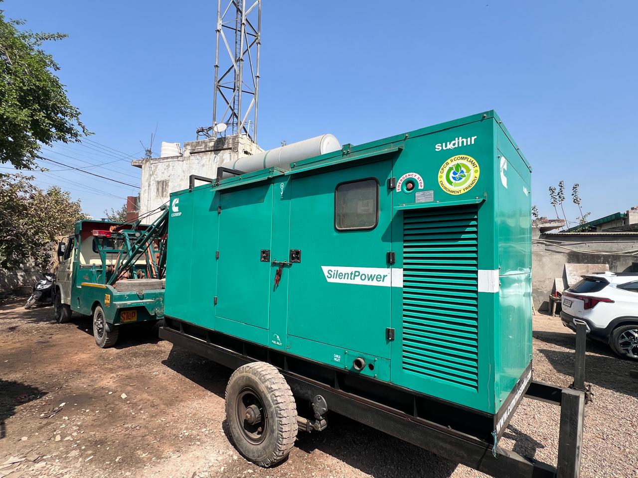 Genset on Rent Near Me: Reliable Power Backup with Fast Service