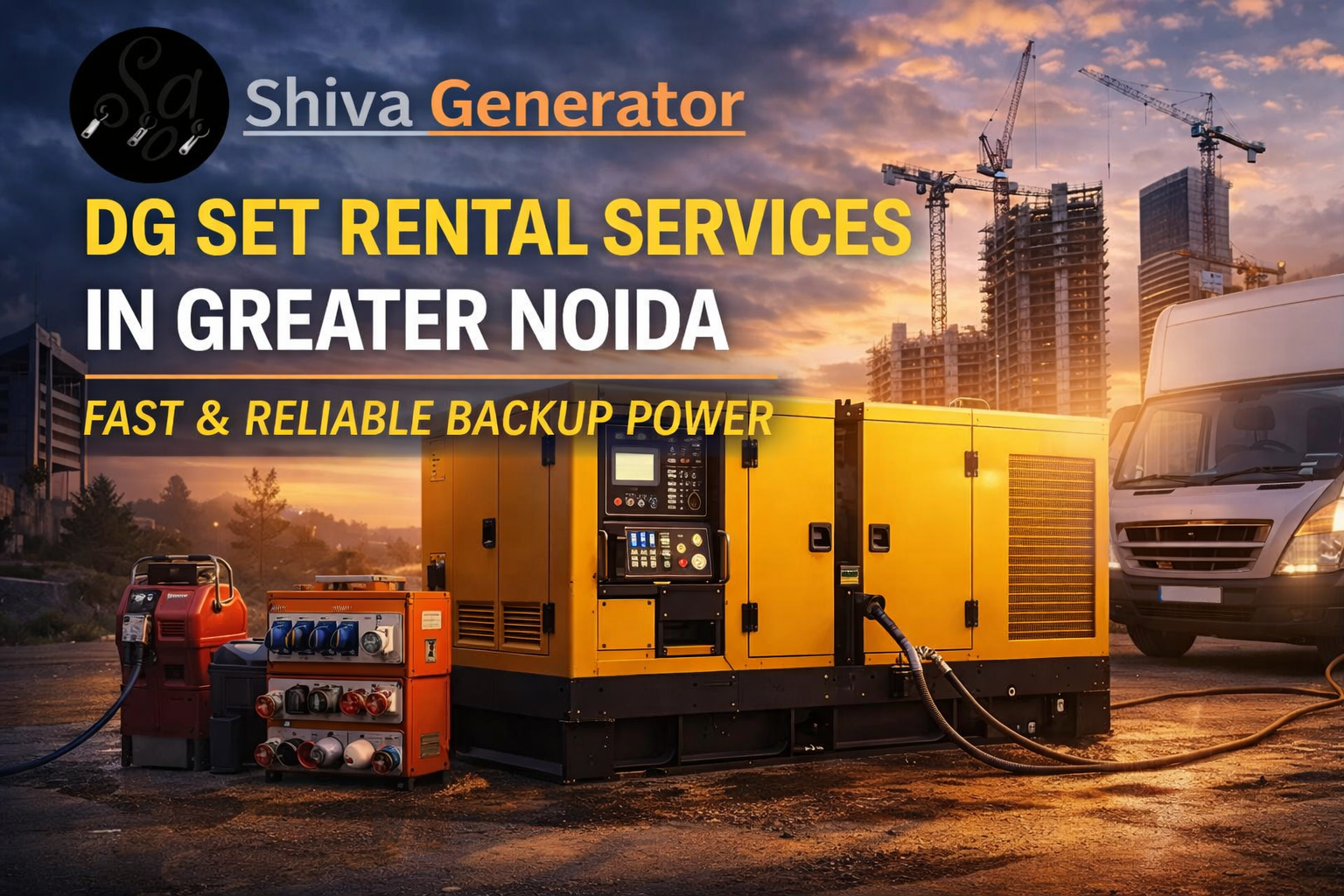 DG Set Rental Services in Greater Noida – Fast & Reliable Backup Power