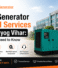 Best Generator Rental Services in Udyog Vihar: What You Need to Know