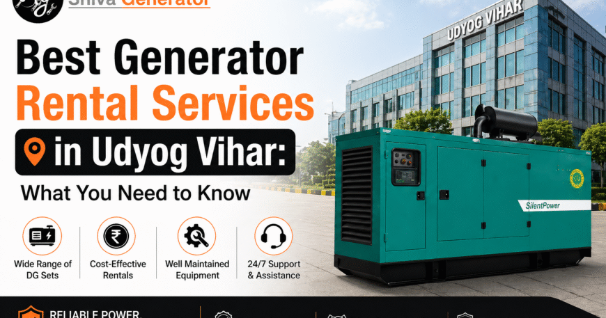 Generator Rental Services in Udyog Vihar