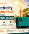 No Electricity in Extreme Heat: Why You Need a Generator Backup