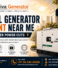 Diesel Generator on Rent Near Me for Summer Power Cuts